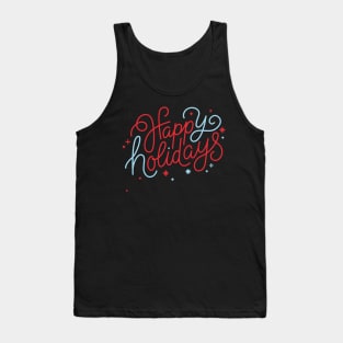 Happy Holidays Tank Top